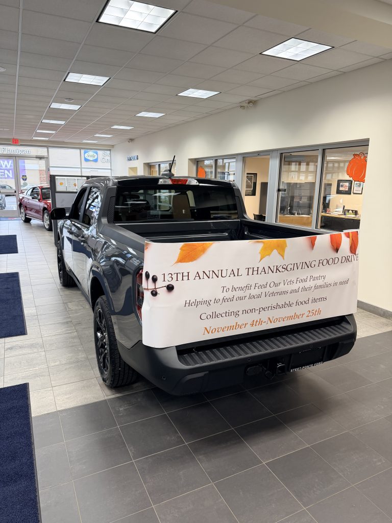 Steet Ponte Ford Thanksgiving Food Drive