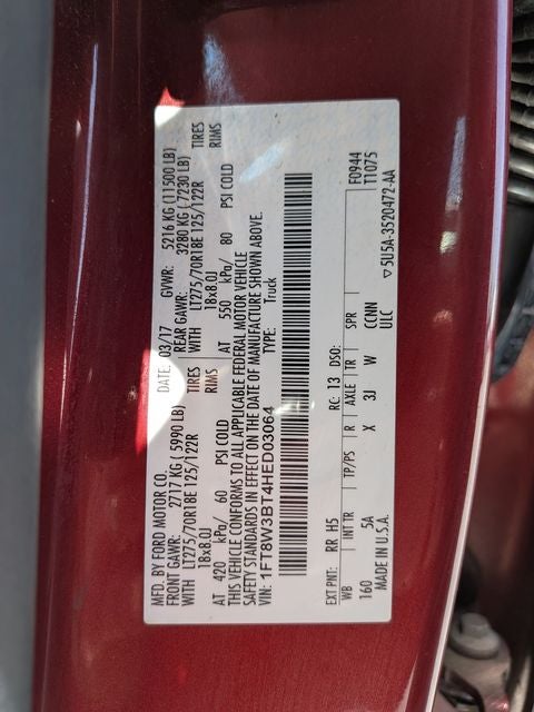 2017 Ford F-350SD Lariat