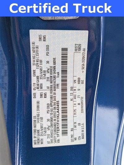 2019 Ford Ranger XLT