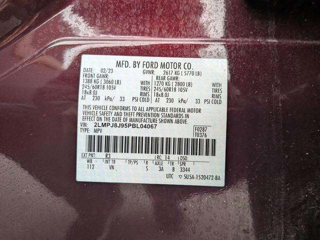 2023 Lincoln Nautilus Standard