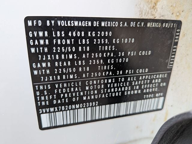 2022 Volkswagen Taos 1.5T SE