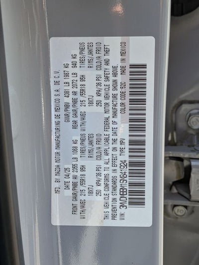 2025 Mazda Mazda CX-30 2.5 S Select Sport