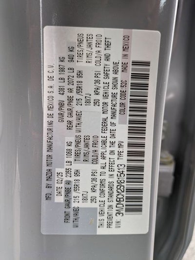 2025 Mazda Mazda CX-30 2.5 S Preferred Package