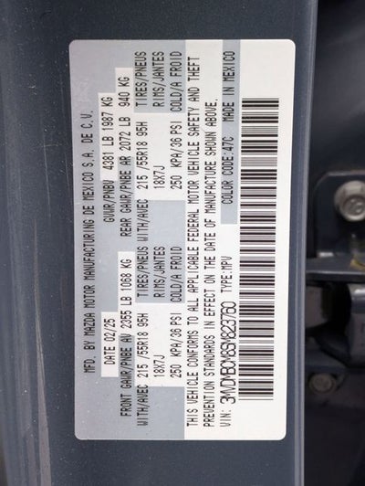 2025 Mazda Mazda CX-30 2.5 S Carbon Edition