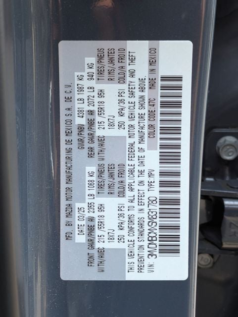 2025 Mazda Mazda CX-30 2.5 S Carbon Edition