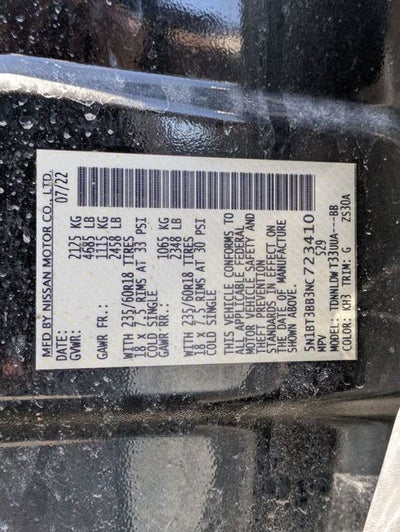 2022 Nissan Rogue SV