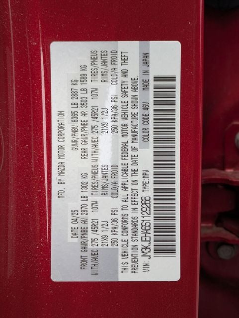 2025 Mazda Mazda CX-70 PHEV Premium Plus