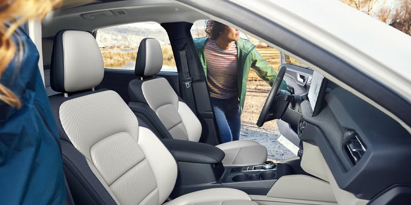 interior of a 2025 Ford Escape showing the back seats