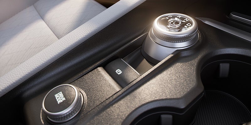 center console of a 2025 Ford Explorer