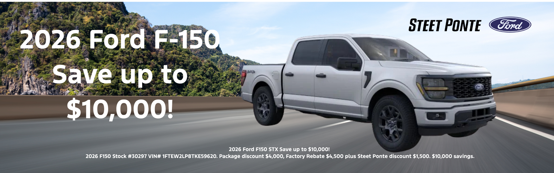 2026 Ford F150 September Offer