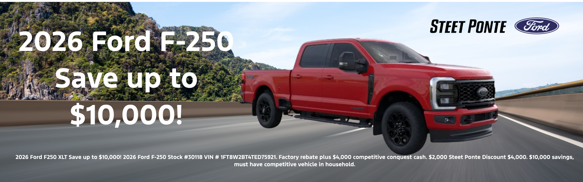2026 Ford F250 September Offer