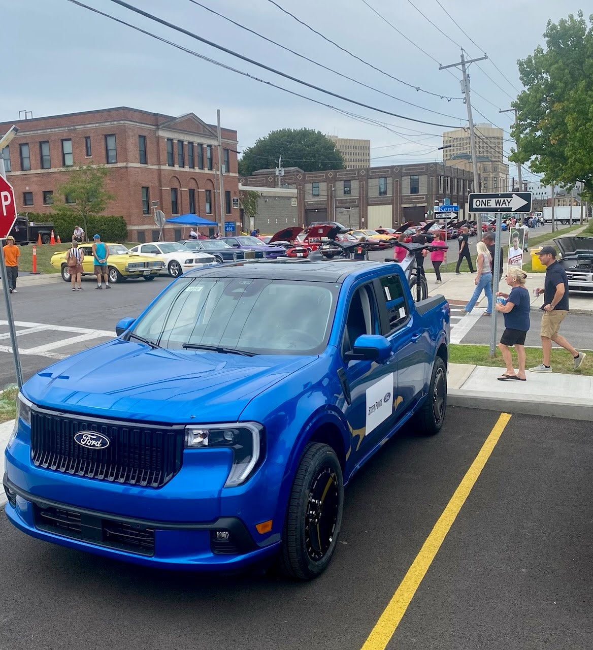 Steet Ponte Ford Display Truck at CABVI's Vehicles for Vision Car Show