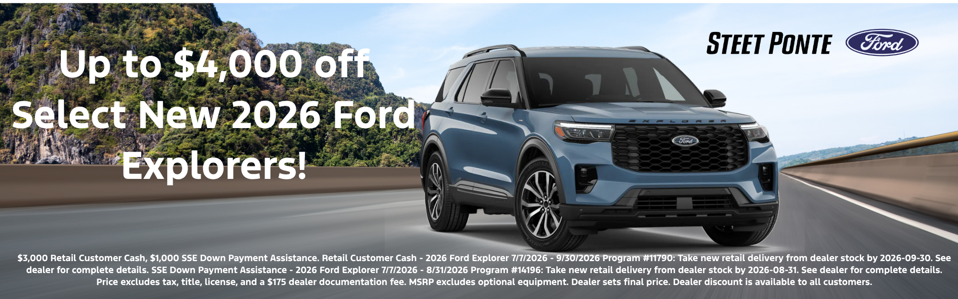 Explorer Offer July 2026