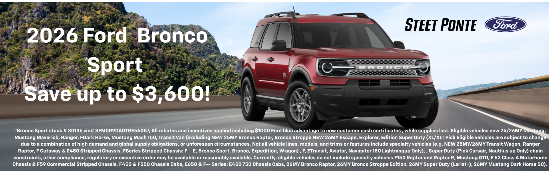Ford Bronco Sport 2026 Employee Pricing 