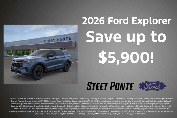 2026 Explorer May Special 